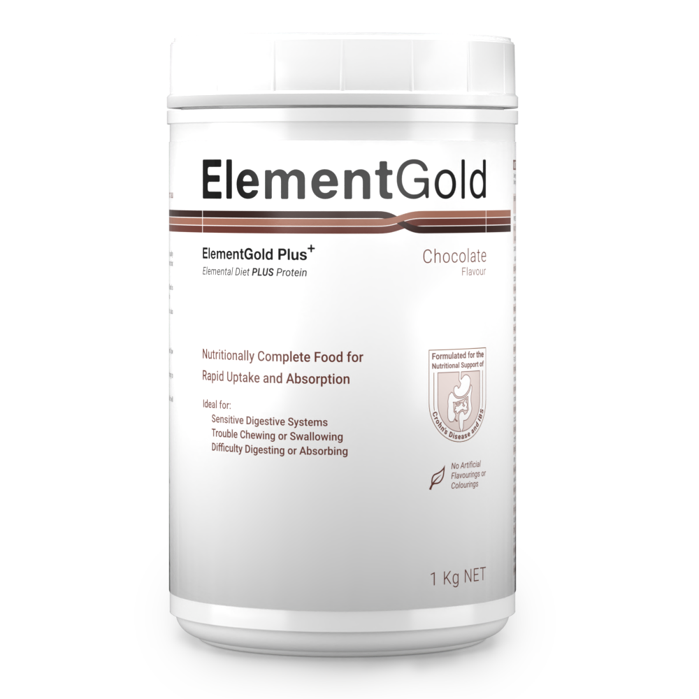 1kg Tub of ElementGold Plus Chocolate Flavour
